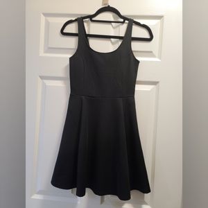 Black skater dress
